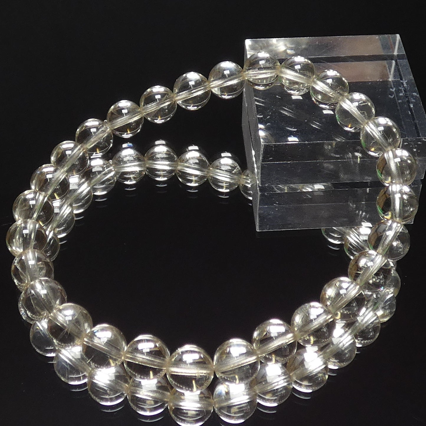 アンディシン長石 ブレスレット 4A 内周16㎝ 直径約6.8mm