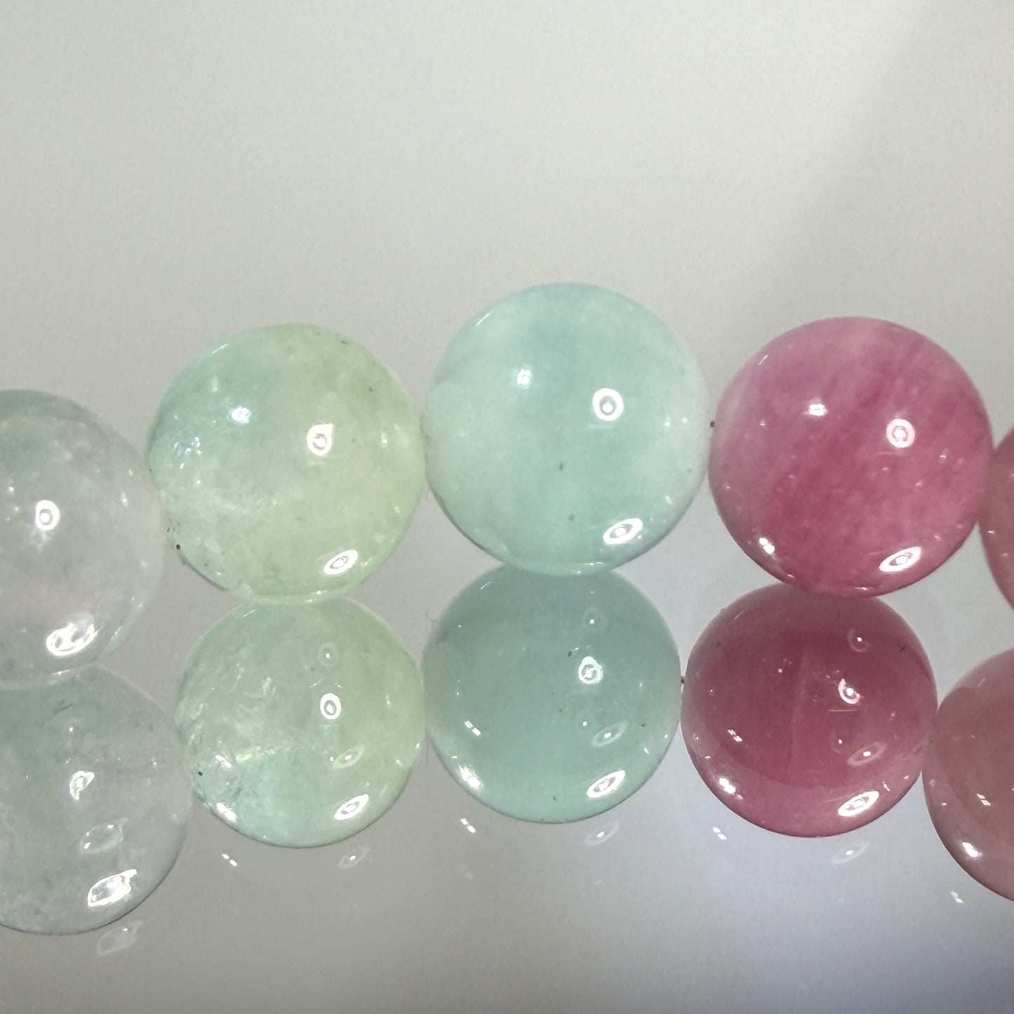 アフガントルマリン ブレスレット 5A 内周16㎝ 直径約6.8mm