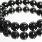 黒ヒスイ・墨翠 ミャンマー産 AAA 内周15.5㎝ 直径約8.1mm