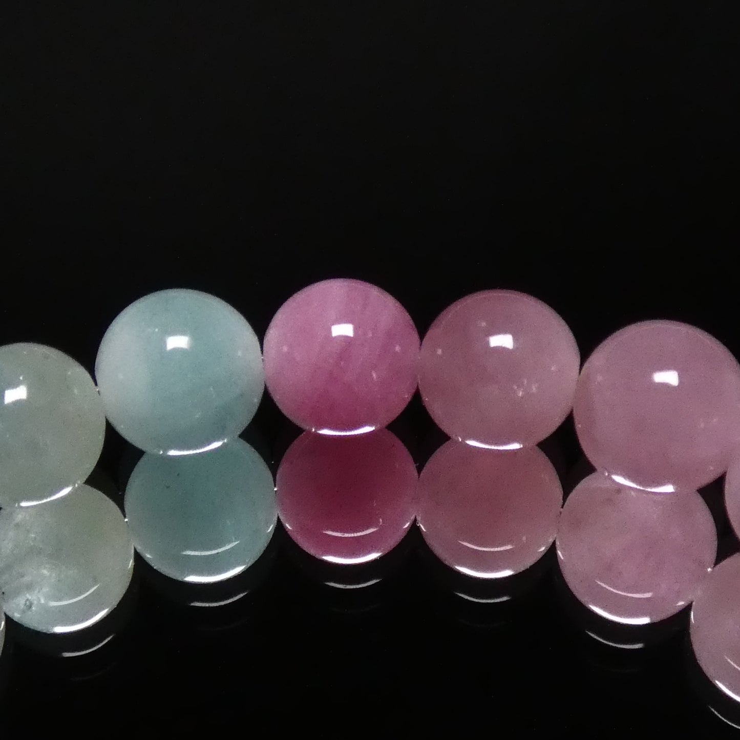 アフガントルマリン ブレスレット 5A 内周16㎝ 直径約6.8mm