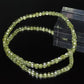 ペリドット(橄欖石) ブレスレット 5A 内周16㎝ 約3.1mm×3.0mm