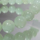 ミントグリーンアクアマリン(ベリル) ブレスレット 4A 内周17㎝ 直径約10.8mm【B0021】