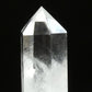 水晶ポイント ブラジル産 高さ約8.2cm 幅約3.6㎝ 奥行約3.4㎝ 約143g【G0106】