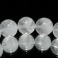 ホワイトファントムクォーツ ブレスレット 3A 内周16㎝ 直径約10.2mm【B0127】
