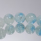 グラノブラスチッククォーツ ブレスレット アフガニスタン産 5A 内周15.5㎝ 直径約8.5mm【B0226】