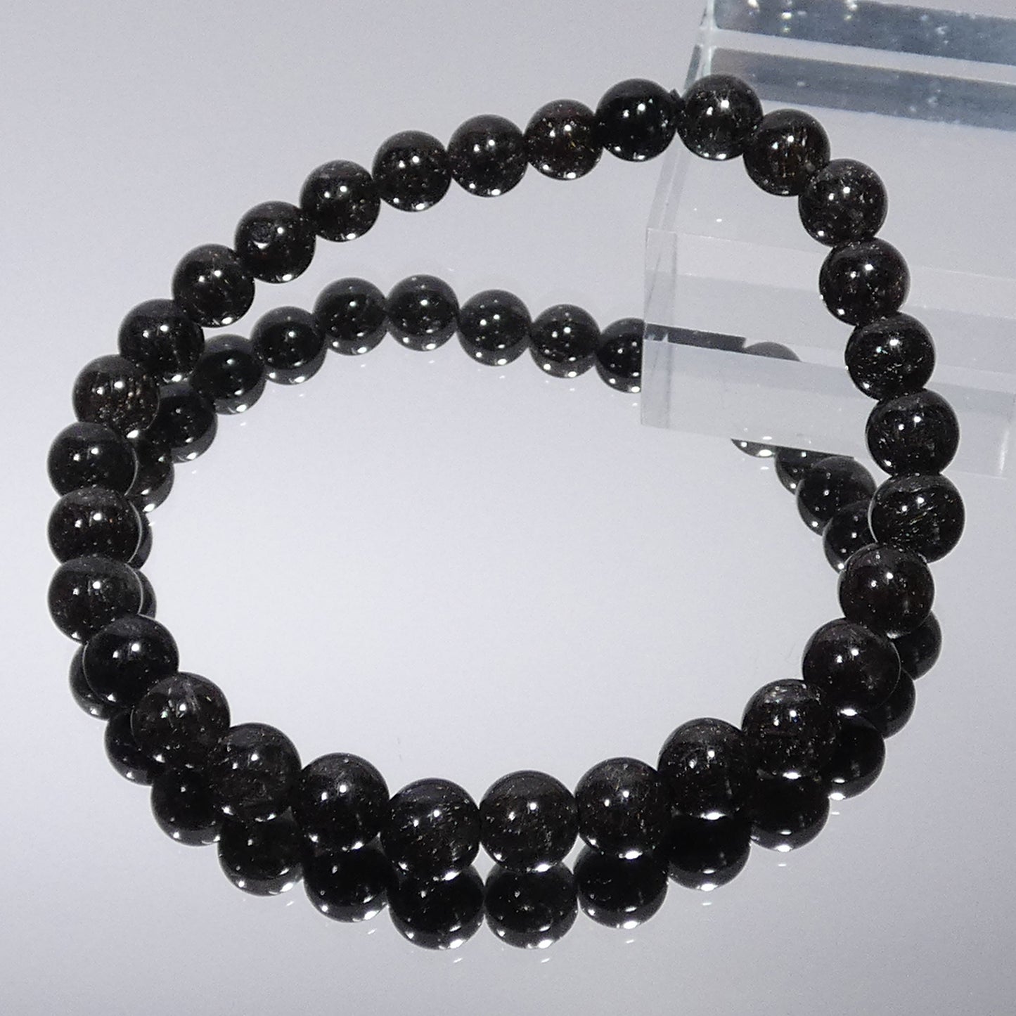 プラチナルチル ブレスレット 5A＋ 内周16.5㎝ 直径約6.6mm【B0254】