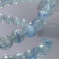 ブルーアイスカイヤナイト ブレスレット 5A+ 内周15.5㎝  直径約6.3mm【B0218】