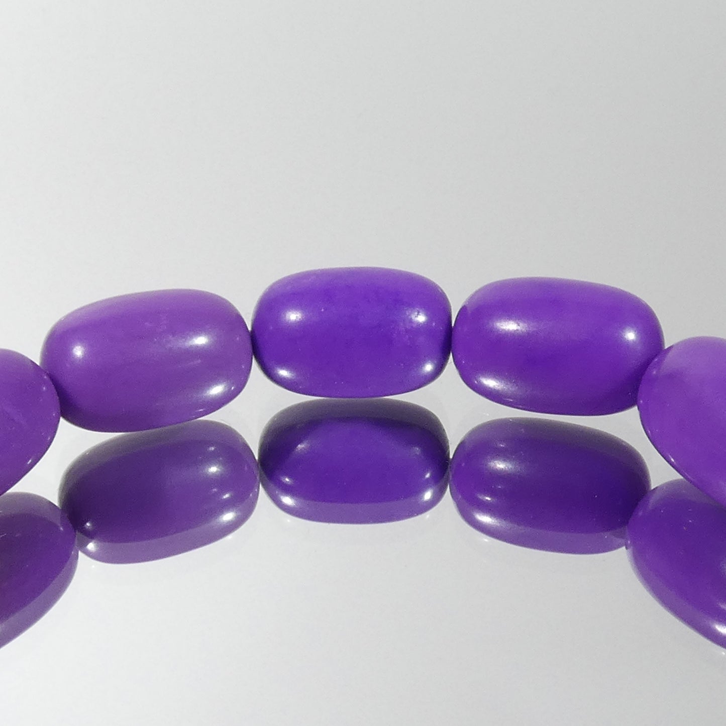 フォスフォシデライト ブレスレット 5A 内周16㎝ 粒約12.6mm×8.2mm【B1113】