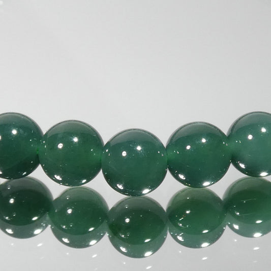 天然ヒスイ ブレスレット グアテマラ産 5A 内周15.5㎝ 直径約6mm【B1106】