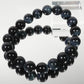 ブルータイガーアイ ブレスレット 5A 内周15.5㎝ 直径約10mm【B0228】