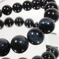 ブルータイガーアイ ブレスレット 5A 内周15.5㎝ 直径約10mm【B0266】