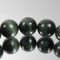 グリーンキャッツアイ ブレスレット 3A 内周16.5㎝ 直径約11.8mm【B0330】