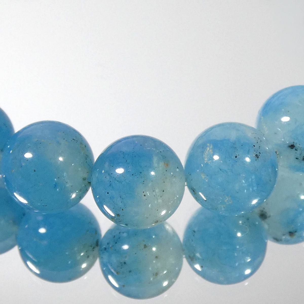グラノブラスチッククォーツ ブレスレット 最高級 アフガニスタン産 5A+ 内周15.5㎝ 直径約8.6mm【B0404】