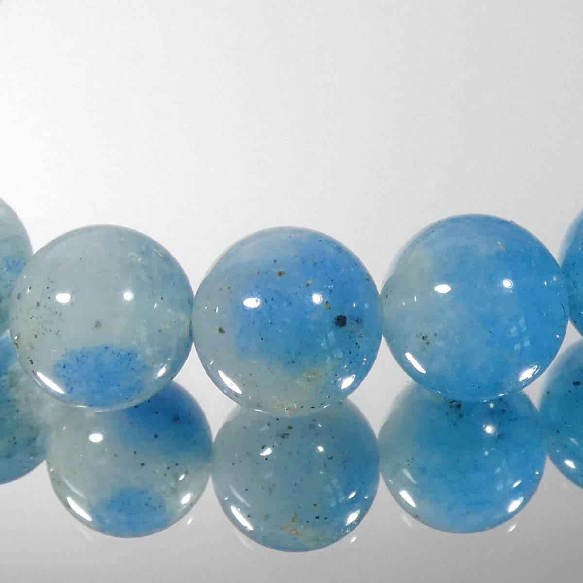 グラノブラスチッククォーツ ブレスレット 最高級 アフガニスタン産 5A+ 内周15.5㎝ 直径約8.6mm【B0406】