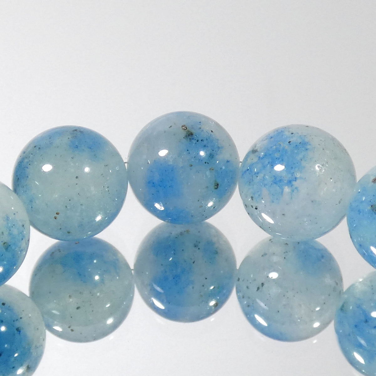 グラノブラスチッククォーツ ブレスレット 最高級 アフガニスタン産 5A+ 内周15.5㎝ 直径約8.6mm【B0406】