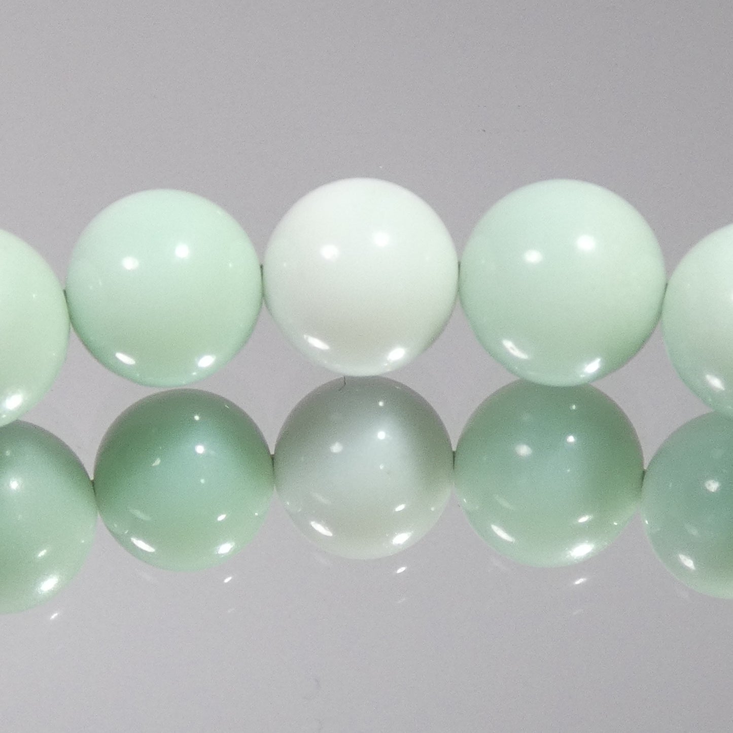 クリソプレーズ ブレスレット オーストラリア産 内周15.5㎝ 直径約7.8mm【B0323】